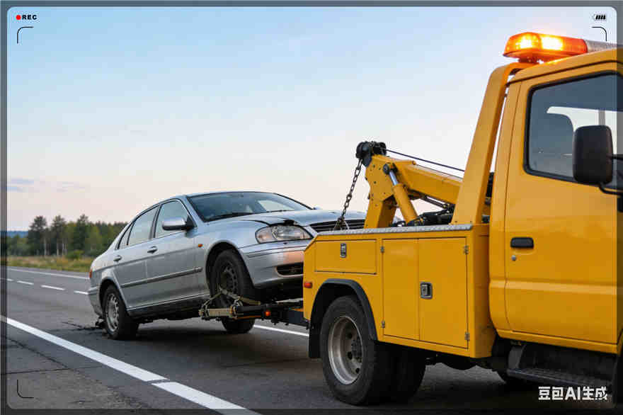 堆龙德庆拖车救援电话【案例】