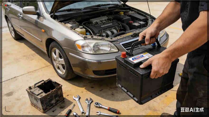 堆龙德庆汽车换电瓶电话【案例】